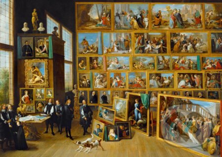 David Teniers the Younger - The Art Collection of Archduke Leopold Wilhelm in Brussels, 1652, Bluebird, 2021