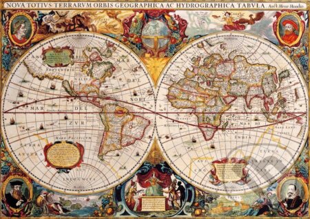 Puzzle: Antique World Map (Bluebird). Bluebird, 2021 Puzzle: Antique World Map (Bluebird). Bluebird, 2021