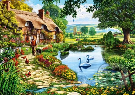 Puzzle: Cottage by the Lake (Bluebird). Bluebird, 2021 Puzzle: Cottage by the Lake (Bluebird). Bluebird, 2021