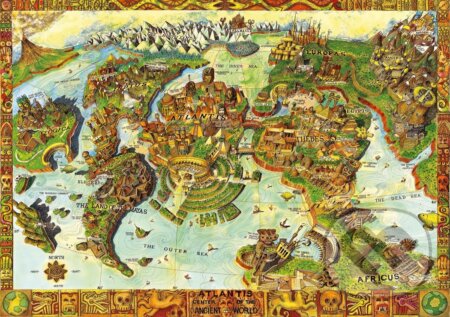 Puzzle: Atlantis Center of the Ancient World (Bluebird). Bluebird, 2021 Puzzle: Atlantis Center of the Ancient World (Bluebird). Bluebird, 2021