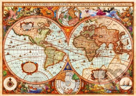 Puzzle: Vintage Map (Bluebird). Bluebird, 2021 Puzzle: Vintage Map (Bluebird). Bluebird, 2021