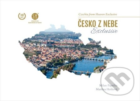 Kniha: Česko z nebe Exclusive (Milan Paprčka a Martina Hošková). Malované Mapy, 2021 Kniha: Česko z nebe Exclusive (Milan Paprčka a Martina Hošková). Malované Mapy, 2021