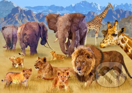 Puzzle: Savannah Animals (Bluebird). Bluebird, 2021 Puzzle: Savannah Animals (Bluebird). Bluebird, 2021