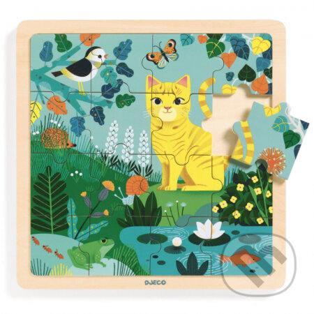 Spoločenská hra: Drevené puzzle – Puzzlo Lily (Djeco). Djeco, 2021 Spoločenská hra: Drevené puzzle – Puzzlo Lily (Djeco). Djeco, 2021