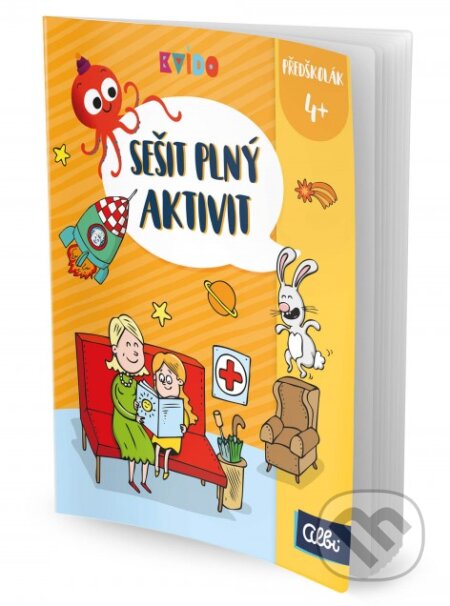 Kniha: Kvído Sešit plný aktivit Předškolák 4+ (Albi). Albi Kniha: Kvído Sešit plný aktivit Předškolák 4+ (Albi). Albi