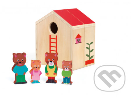 Spoločenská hra: Minihouse – Mini roztvárací drevený domček s figúrkami (Djeco). Djeco, 2021 Spoločenská hra: Minihouse – Mini roztvárací drevený domček s figúrkami (Djeco). Djeco, 2021