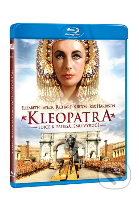 Film: Kleopatra (Edice k 50. výročí) (Cecil B. DeMille, Darryl F. Zanuck, Joseph L. Mankiewicz a Rouben Mamoulian) (Blu-ray). Magicbox, 2021 Film: Kleopatra (Edice k 50. výročí) (Cecil B. DeMille, Darryl F. Zanuck, Joseph L. Mankiewicz a Rouben Mamoulian) (Blu-ray). Magicbox, 2021