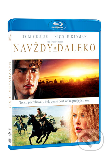 Film: Navždy a daleko (Ron Howard) (Blu-ray). Magicbox, 2021 Film: Navždy a daleko (Ron Howard) (Blu-ray). Magicbox, 2021