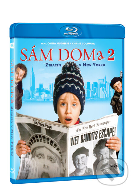 Film: Sám doma 2: Ztracen v New Yorku (Chris Columbus) (Blu-ray). Magicbox, 2021 Film: Sám doma 2: Ztracen v New Yorku (Chris Columbus) (Blu-ray). Magicbox, 2021