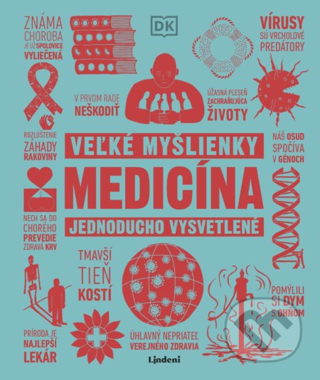 Kniha: Veľké myšlienky: Medicína (Lindeni). Lindeni, 2022 Kniha: Veľké myšlienky: Medicína (Lindeni). Lindeni, 2022