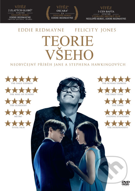 Film: Teorie všeho (James Marsh) (DVD). Magicbox, 2021 Film: Teorie všeho (James Marsh) (DVD). Magicbox, 2021