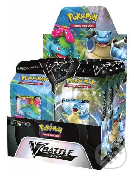 Pokémon TCG: V Battle Deck February Blastoise V alebo Venusaur V, ADC BF, 2021