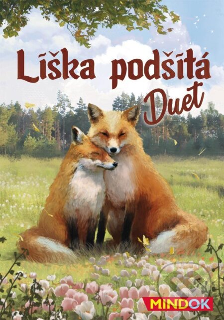 Spoločenská hra: Liška podšitá: Duet (kooperativní rodinná hra) (Joshua Buergel). Mindok, 2021 Spoločenská hra: Liška podšitá: Duet (kooperativní rodinná hra) (Joshua Buergel). Mindok, 2021