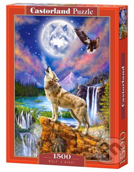 Puzzle: Wolf's night (Castorland). Castorland, 2021 Puzzle: Wolf's night (Castorland). Castorland, 2021