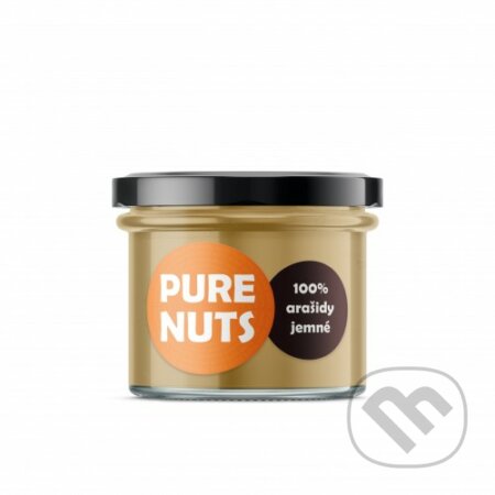 Kávy a čaje: Pure Nuts 100% arašidy jemné (Pure Nuts). Pure Nuts, 2021 Kávy a čaje: Pure Nuts 100% arašidy jemné (Pure Nuts). Pure Nuts, 2021