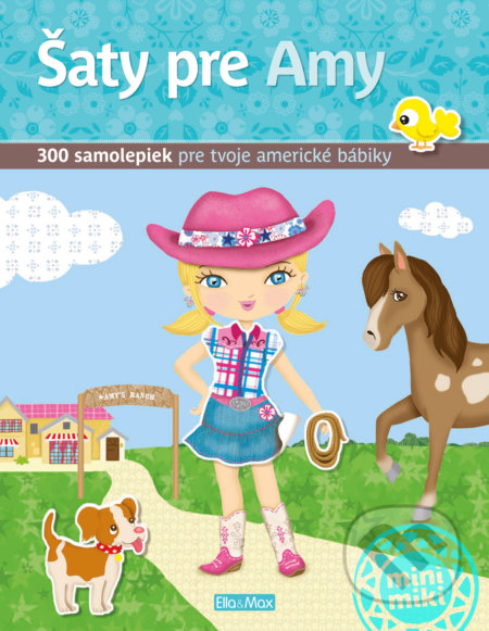 Kniha: Šaty pre Amy (Charlotte Segond-Rabilloud a kolektiv). Ella & Max, 2021 Kniha: Šaty pre Amy (Charlotte Segond-Rabilloud a kolektiv). Ella & Max, 2021
