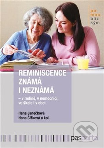 Kniha: Reminiscence známá i neznámá (Hana Čížková a Hana Janečková). Pasparta, 2021 Kniha: Reminiscence známá i neznámá (Hana Čížková a Hana Janečková). Pasparta, 2021