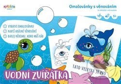 Omalovánky s věnováním: Vodní zvířátka - Eva Plísková, Kresli.to, 2021