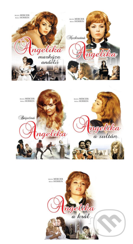 Film: Angelika - sada (Ariel Zeitoun a Bernard Borderie) (DVD). Hollywood, 2021 Film: Angelika - sada (Ariel Zeitoun a Bernard Borderie) (DVD). Hollywood, 2021