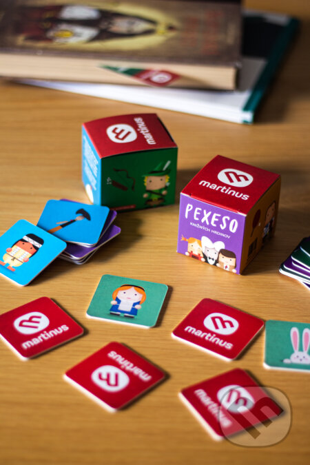 Pexeso knižných hrdinov, 2021 Pexeso knižných hrdinov, 2021