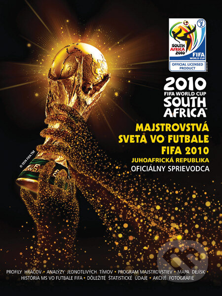Kniha: Majstrovstvá sveta vo futbale FIFA 2010 - Juhoafrická republika (Oficiálny sprievodca) (Keir Radnedge). Slovenské pedagogické nakladateľstvo - Mladé letá, 2010 Kniha: Majstrovstvá sveta vo futbale FIFA 2010 - Juhoafrická republika (Oficiálny sprievodca) (Keir Radnedge). Slovenské pedagogické nakladateľstvo - Mladé letá, 2010