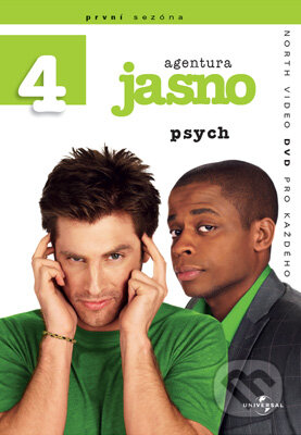 Film: Agentúra Jasno 04 - Psych, s. r. o. (S. Surjik) (DVD). Hollywood, 2021 Film: Agentúra Jasno 04 - Psych, s. r. o. (S. Surjik) (DVD). Hollywood, 2021