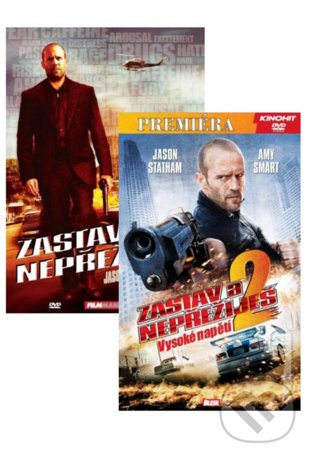 Film: Zastav a neprežiješ (2 DVD) (Brian Taylor a Mark Neveldine) (DVD). Hollywood, 2021 Film: Zastav a neprežiješ (2 DVD) (Brian Taylor a Mark Neveldine) (DVD). Hollywood, 2021