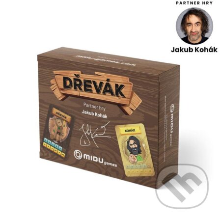 Společenská hra: Dřevák (MIDU Games). MIDU Games, 2021 Společenská hra: Dřevák (MIDU Games). MIDU Games, 2021