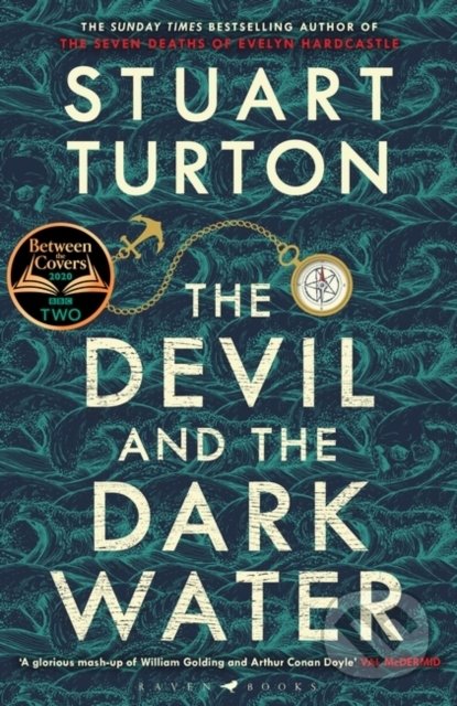Kniha: The Devil and the Dark Water (Stuart Turton). Raven Books, 2021 Kniha: The Devil and the Dark Water (Stuart Turton). Raven Books, 2021