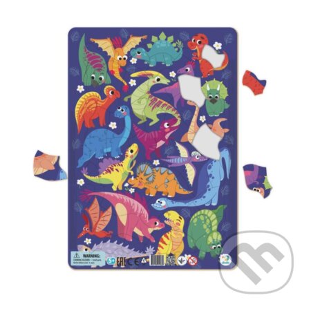 Puzzle rámové Dinosauři, Dodo, 2021