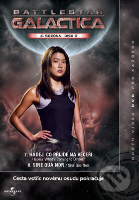 Film: Battlestar Galactica 4. sezóna - Disk 5/32 (M. Rymer) (DVD). Hollywood, 2021 Film: Battlestar Galactica 4. sezóna - Disk 5/32 (M. Rymer) (DVD). Hollywood, 2021