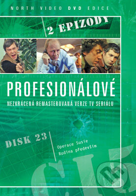 Film: Profesionálové 23 (Anthony Simmons, Dennis C. Lewiston, Martin Campbell a William Brayne) (DVD). Hollywood, 2021 Film: Profesionálové 23 (Anthony Simmons, Dennis C. Lewiston, Martin Campbell a William Brayne) (DVD). Hollywood, 2021