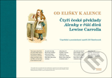 Kniha: Od Elišky k Alence (Jiří Rambousek a Lewis Carroll). Books & Pipes, 2021 Kniha: Od Elišky k Alence (Jiří Rambousek a Lewis Carroll). Books & Pipes, 2021