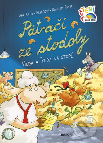 Kniha: Pátrači ze stodoly (Ann-Katrin Heger a Dominik Rupp). Junior, 2021 Kniha: Pátrači ze stodoly (Ann-Katrin Heger a Dominik Rupp). Junior, 2021