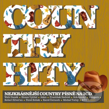 Hudební CD: Country hity (Hudobné albumy). Hudobné albumy, 2021 Hudební CD: Country hity (Hudobné albumy). Hudobné albumy, 2021