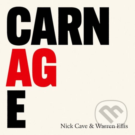 Hudební CD: Nick Cave & Warren Ellis: Carnage (Hudobné albumy). Hudobné albumy, 2021 Hudební CD: Nick Cave & Warren Ellis: Carnage (Hudobné albumy). Hudobné albumy, 2021