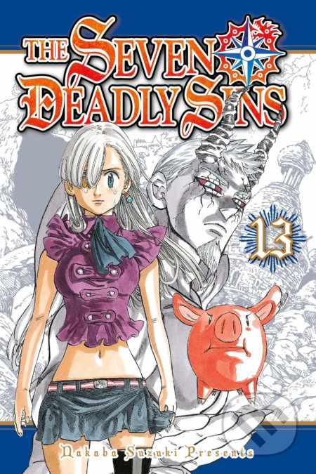 Kniha: The Seven Deadly Sins (Volume 13) (Nakaba Suzuki). Kodansha International, 2016 Kniha: The Seven Deadly Sins (Volume 13) (Nakaba Suzuki). Kodansha International, 2016