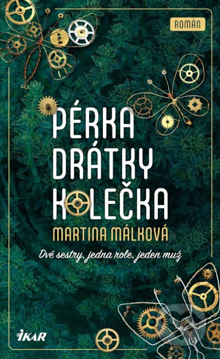 Kniha: Pérka, drátky, kolečka (Martina Málková). Ikar CZ, 2021 Kniha: Pérka, drátky, kolečka (Martina Málková). Ikar CZ, 2021