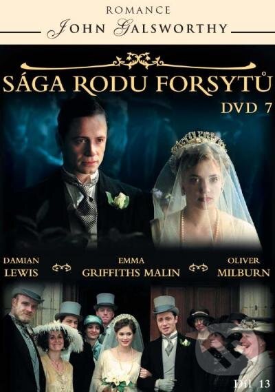 Film: Sága rodu Forsytovcov 7 (Andy Wilson, Christopher Menaul a David Moore) (DVD). Hollywood, 2021 Film: Sága rodu Forsytovcov 7 (Andy Wilson, Christopher Menaul a David Moore) (DVD). Hollywood, 2021