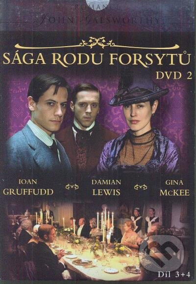 Film: Sága rodu Forsytovcov 2 (Andy Wilson, Christopher Menaul a David Moore) (DVD). Hollywood, 2021 Film: Sága rodu Forsytovcov 2 (Andy Wilson, Christopher Menaul a David Moore) (DVD). Hollywood, 2021