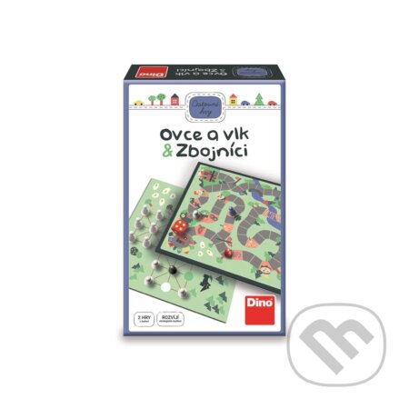 Společenská hra: Ovce a vlk & zbojníci (Dino). Dino, 2021 Společenská hra: Ovce a vlk & zbojníci (Dino). Dino, 2021