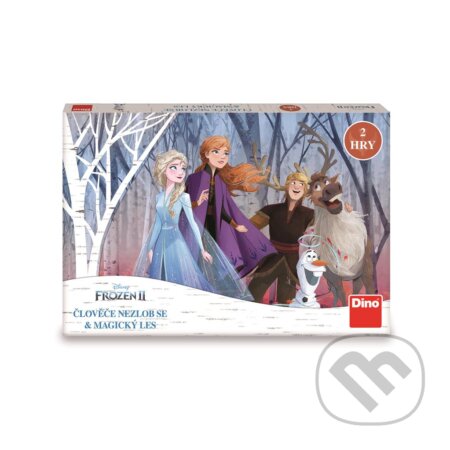 Spoločenská hra: Frozen: Člověče nezlob se a magický les (Dino). Dino, 2021 Spoločenská hra: Frozen: Člověče nezlob se a magický les (Dino). Dino, 2021