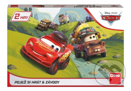 Spoločenská hra: Cars: Pojeď si hrát a závody (Dino). Dino, 2021 Spoločenská hra: Cars: Pojeď si hrát a závody (Dino). Dino, 2021