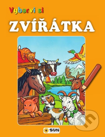 Kniha: Vybarvi si - Zvířátka (oranžové) (SUN). SUN, 2021 Kniha: Vybarvi si - Zvířátka (oranžové) (SUN). SUN, 2021