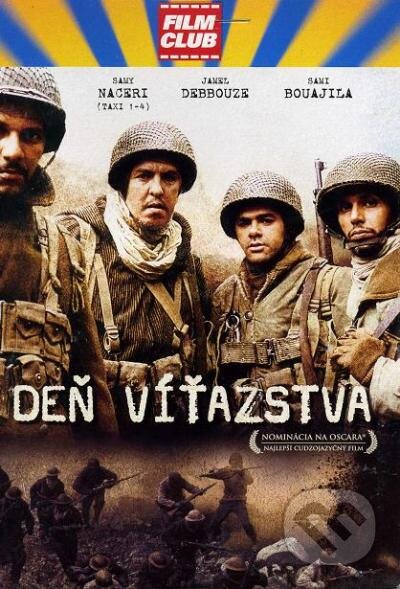Film: Deň víťazstva (Rachid Bouchareb) (DVD). Hollywood, 2021 Film: Deň víťazstva (Rachid Bouchareb) (DVD). Hollywood, 2021