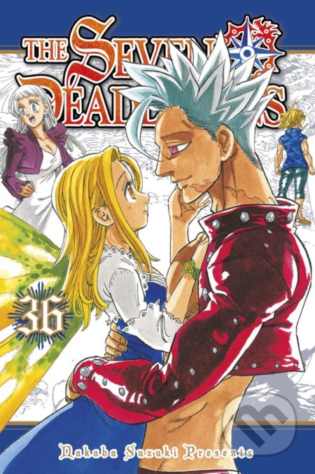 Kniha: The Seven Deadly Sins (Volume 36) (Nakaba Suzuki). Kodansha International, 2019 Kniha: The Seven Deadly Sins (Volume 36) (Nakaba Suzuki). Kodansha International, 2019