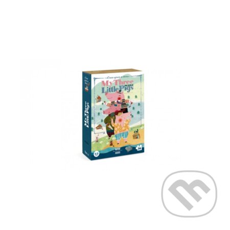 Puzzle: Veľké puzzle Tri prasiatka (Londji). Londji, 2021 Puzzle: Veľké puzzle Tri prasiatka (Londji). Londji, 2021
