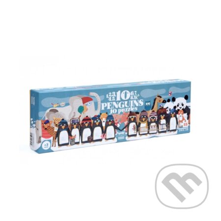 Puzzle: Veľké puzzle 10 v 1 Počítanie zvieratiek (Londji). Londji, 2021 Puzzle: Veľké puzzle 10 v 1 Počítanie zvieratiek (Londji). Londji, 2021