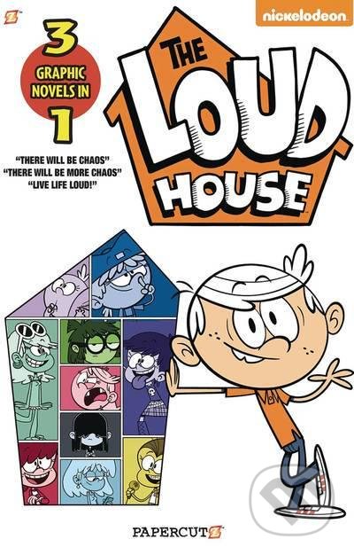Kniha: The Loud House 3-In-1 (Chris Savino). Papercutz, 2019 Kniha: The Loud House 3-In-1 (Chris Savino). Papercutz, 2019