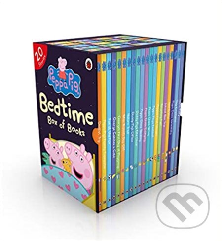 Kniha: Peppa Pig Bedtime Box of Books 20 Stories (Ladybird Books). Ladybird Books, 2020 Kniha: Peppa Pig Bedtime Box of Books 20 Stories (Ladybird Books). Ladybird Books, 2020